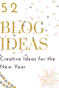 blog ideas