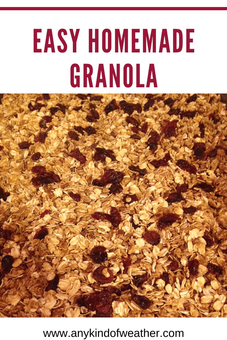 Easy Homemade Granola