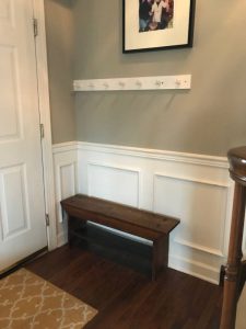 Entryway with Bench