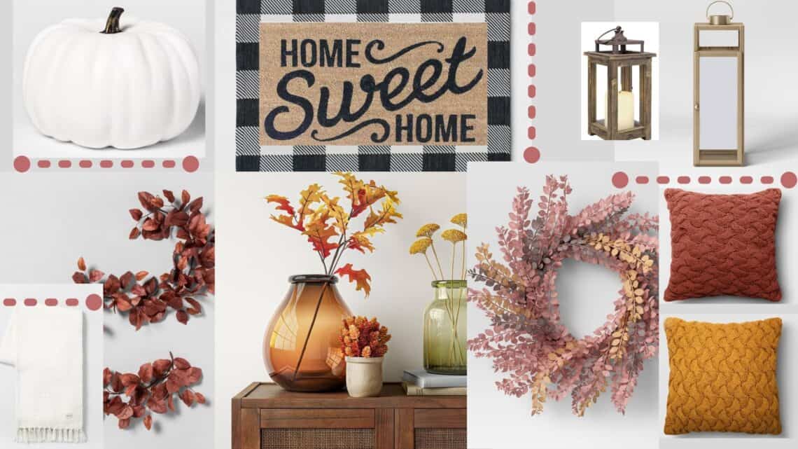 Target Fall Home Decor Round Up